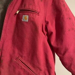 Carhartt Women’s Pink Jacket - Large